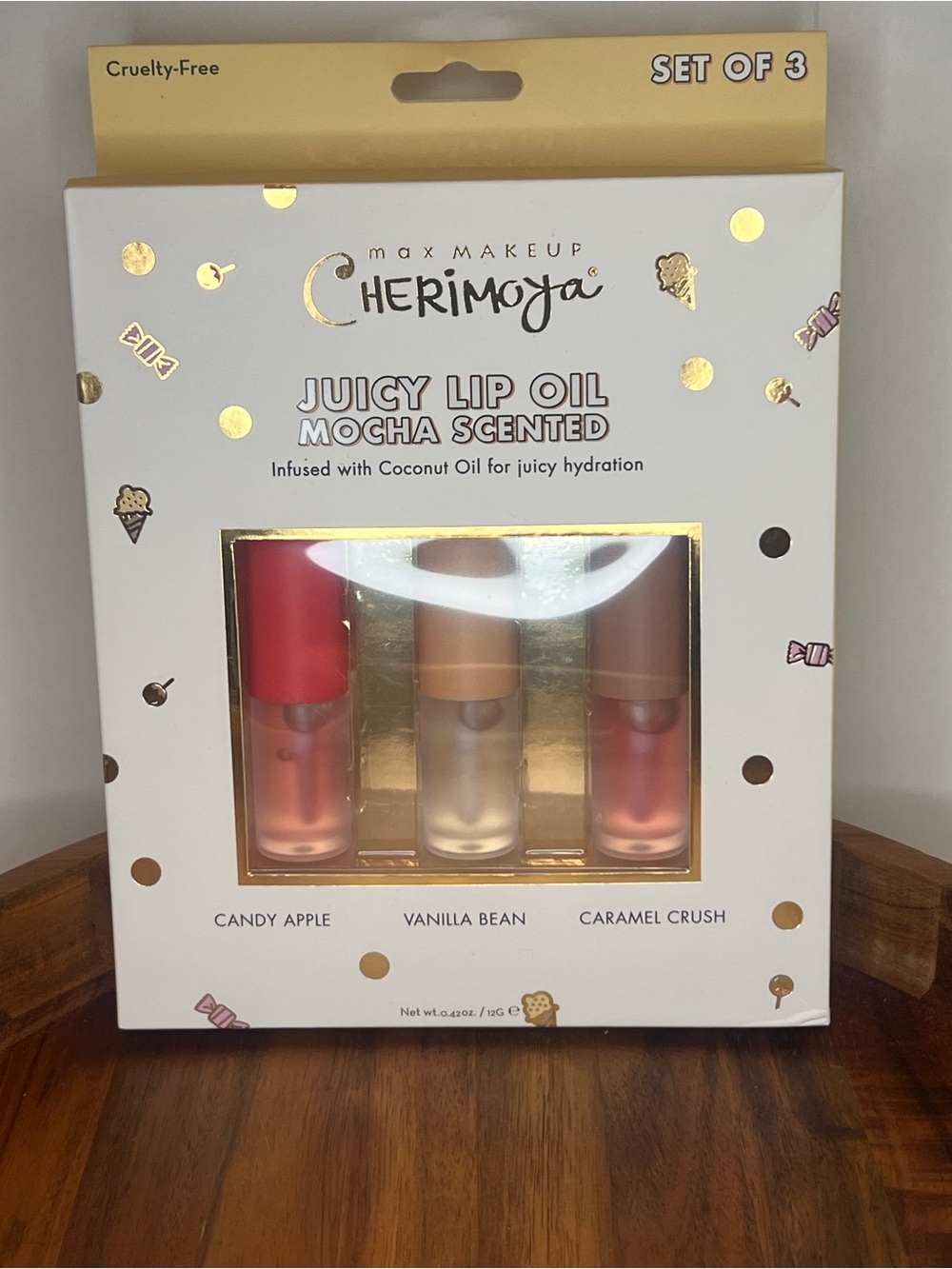 The Crème Shop Cherimoya Juicy Lip Oil Set
